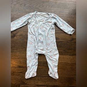 Magnetic Me jasper modal magnetic footie pajama 3-6month